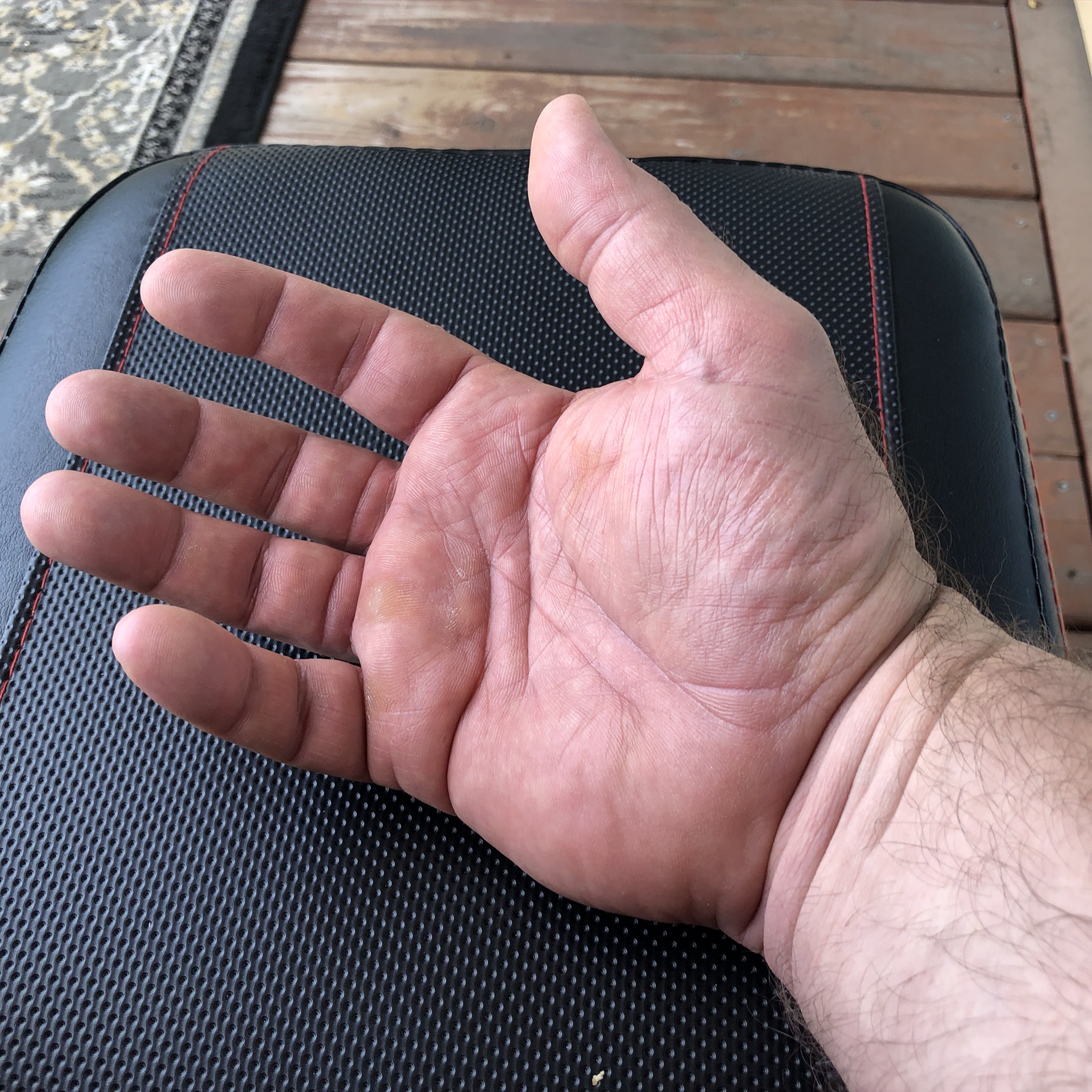 There is a universe of touch on the inside of our body too. 